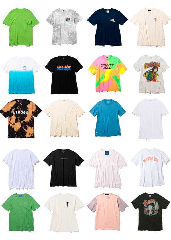 PICK UP ITEM vol.49 バイヤーの推しコメントつき！ 今年買うべきTシャツ20選！ | Safari Lounge