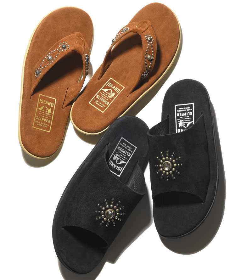 純正売品 nonnative ×ISLAND SLIPPER サンダル size メンズ