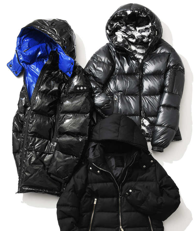 タトラス シャイニー ダウンジャケット 04 悶える 