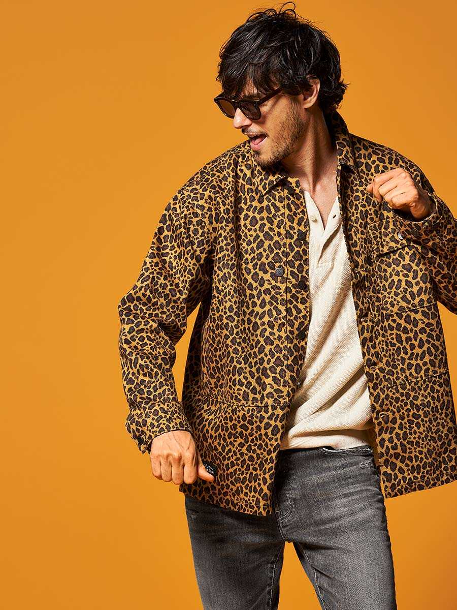 ISNESS パジャマシャツ レオパード 3277.jpg?t=1762324416