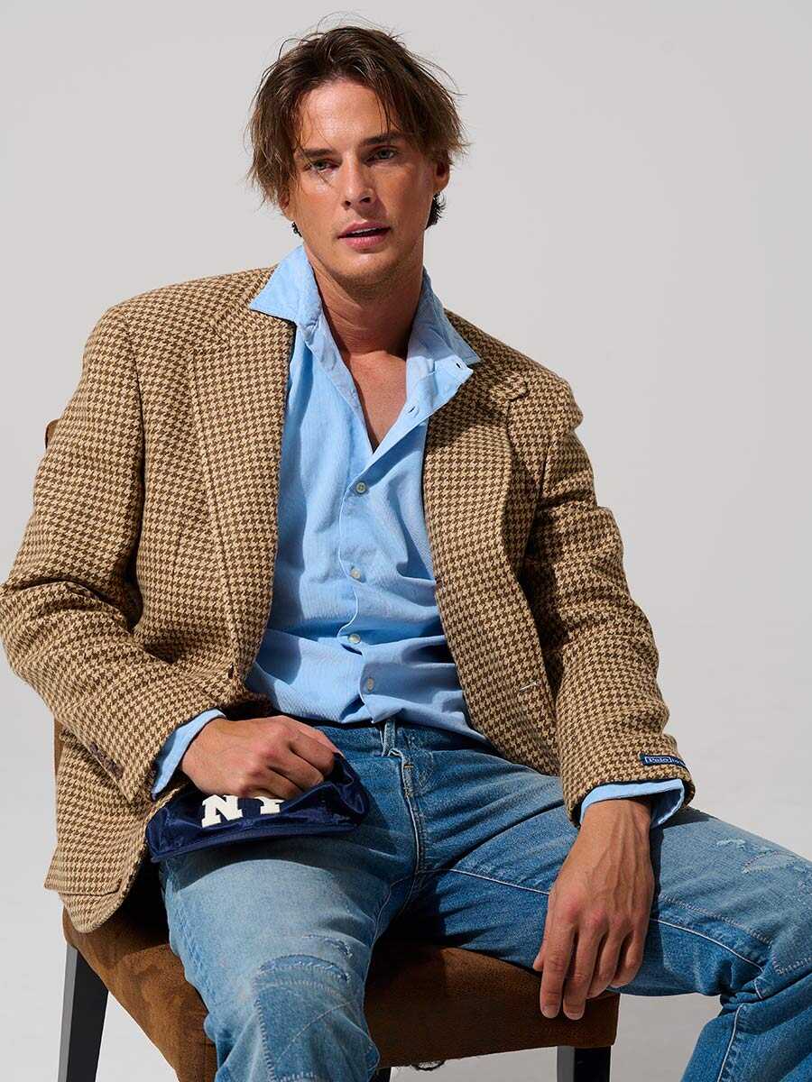 千鳥格子 ジャケット | ポロ ラルフ ローレン | Safari Lounge