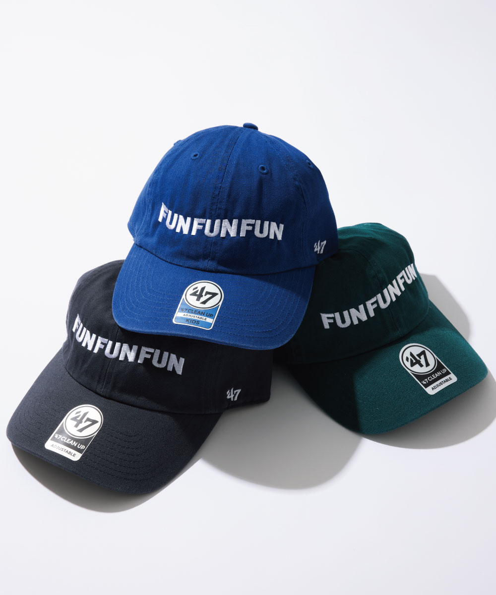 別注限定 FUN FUN FUN 47コラボ ベースボールキャップ