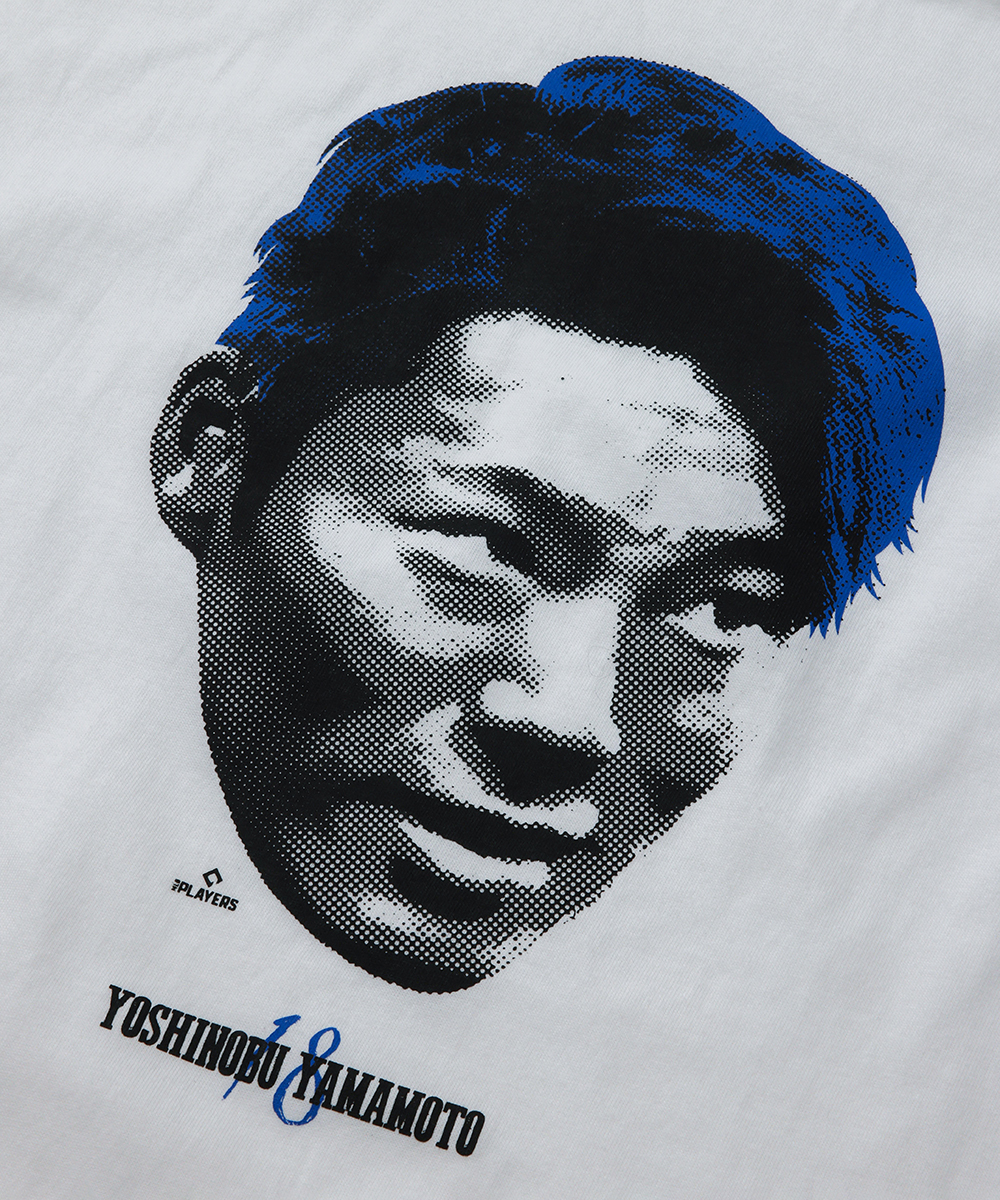 別注限定 山本由伸選手フェイスプリントTシャツ