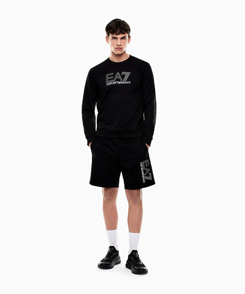 ロゴ入り スウェットショーツ