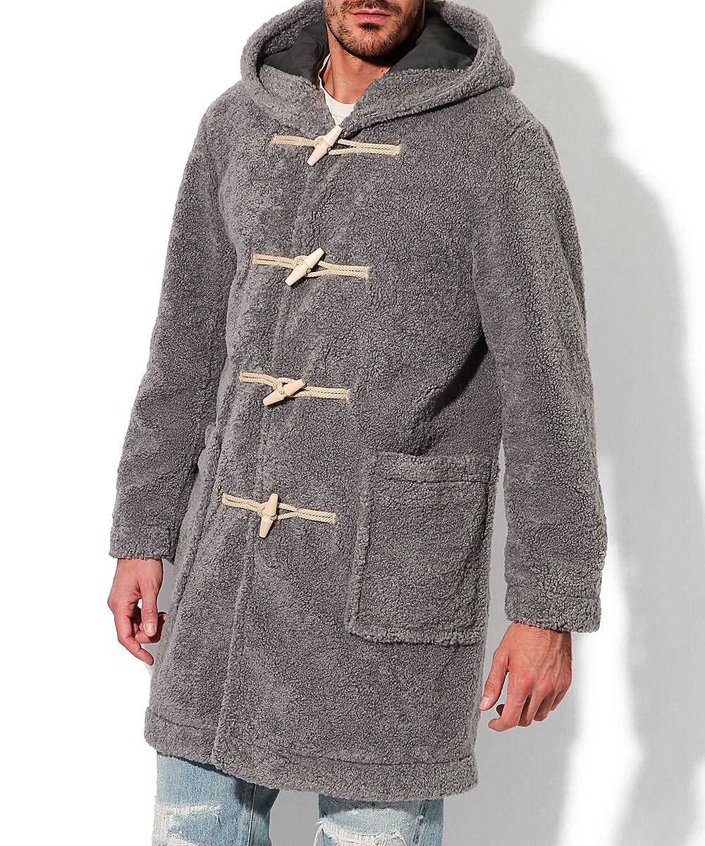 Rirandture ポケットファーダッフルコート ファー ビットダッフル  