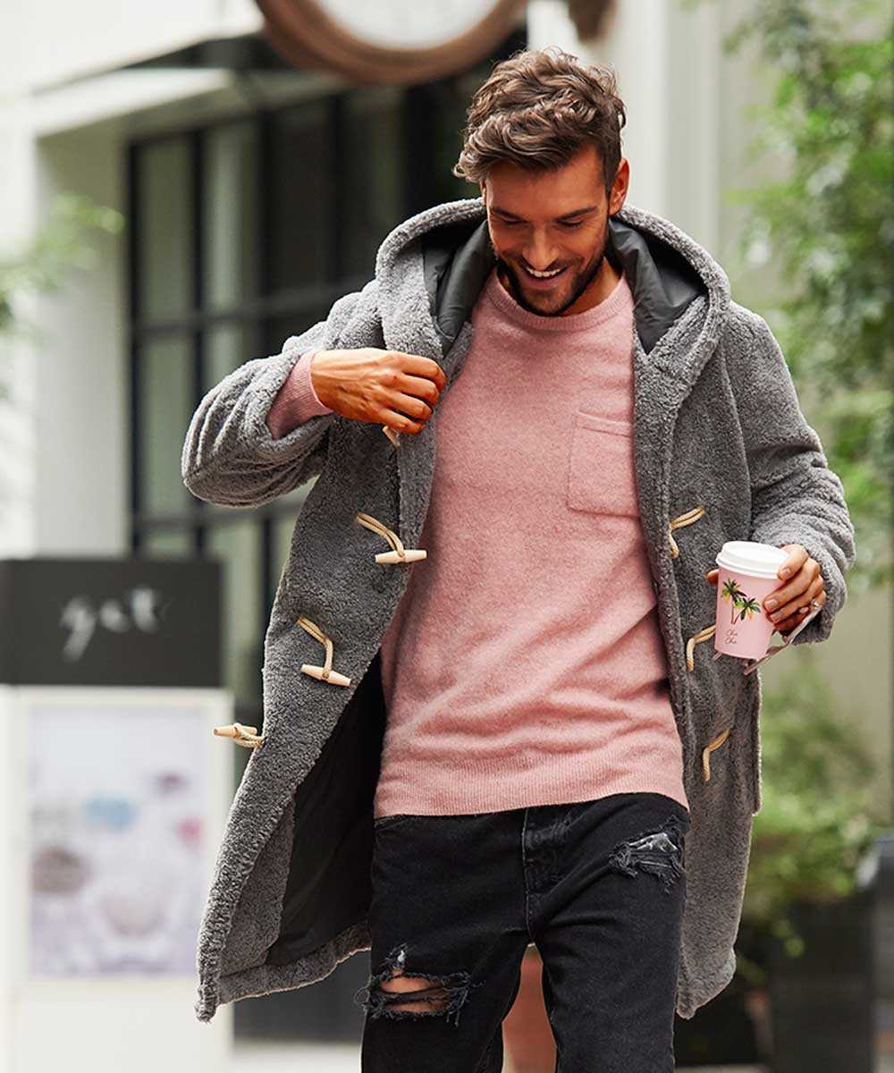 three dots リバーシブルエコムートンコート ダブルフェイス セ（エコ  