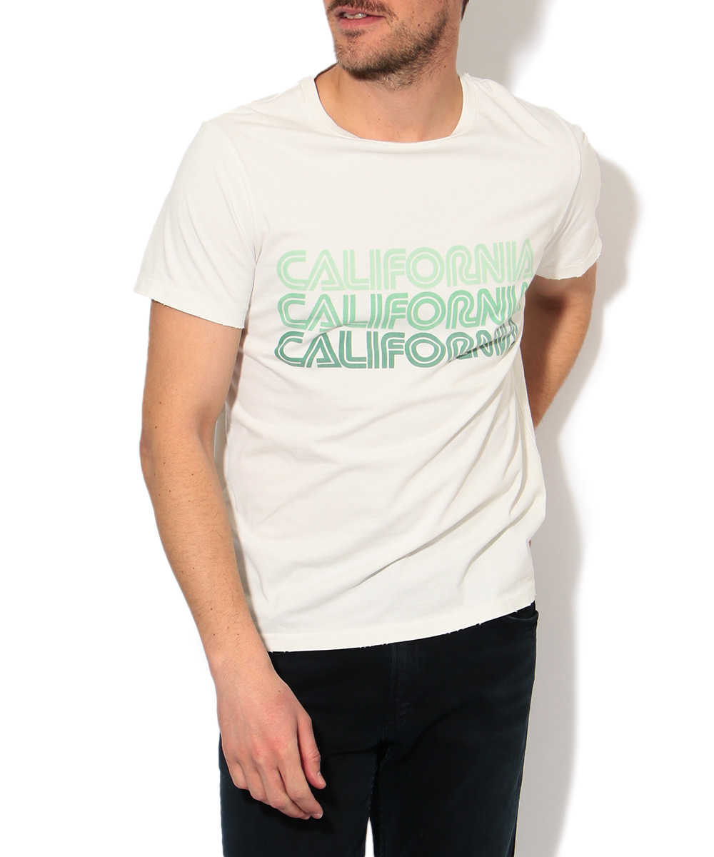 【別注・限定商品】“カリフォルニア”クルーネックロゴTシャツ