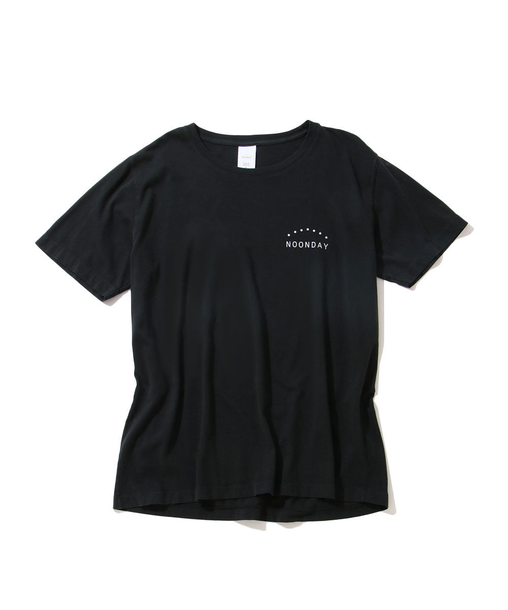 【限定商品】ロゴプリントクルーネックTシャツ ブラック