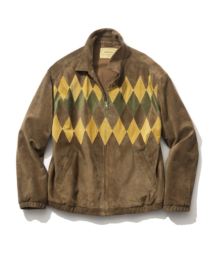 JW ANDERSON ムートンジャケット48 safari掲載 Safari』最新号でコーディネート！ vol.9 大人度を底上げする