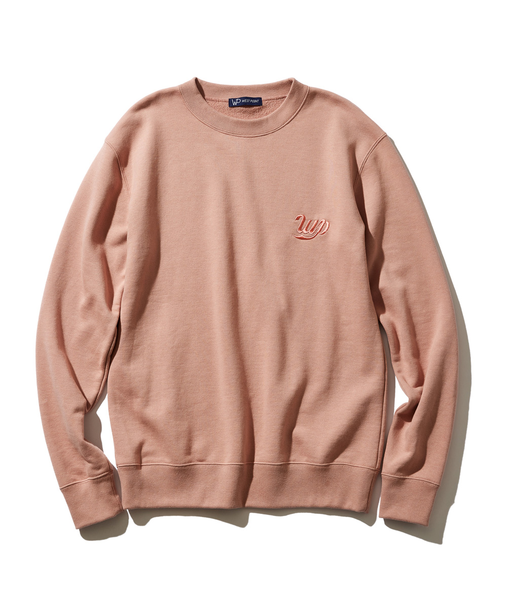限定 ロゴクルーネックスウェット