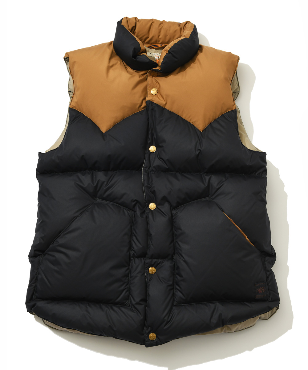 “Kirk Puffer Vest”リサイクルダウンベスト