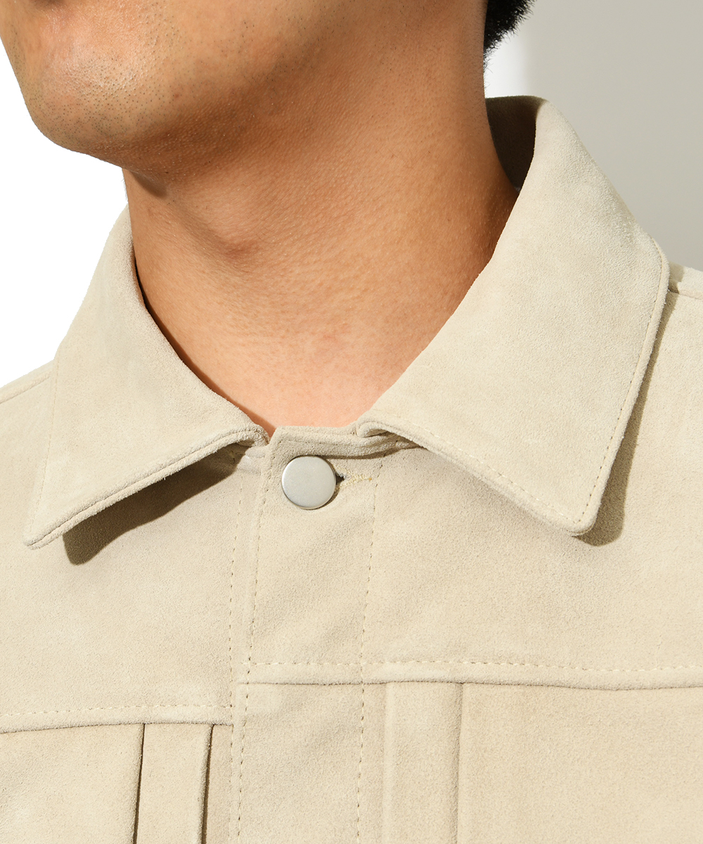 別注・限定商品】スウェードトラッカージャケット | ジェームス