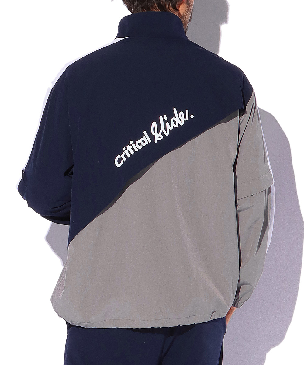 【別注・限定商品】ハーフジップ2WAYブルゾン