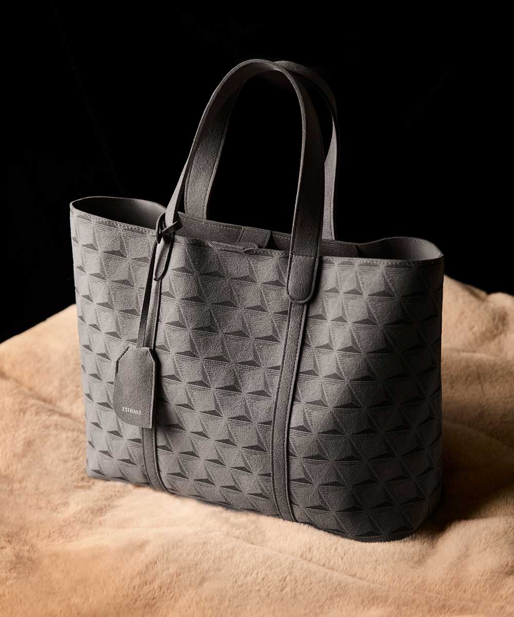 モノグラム柄 トートバッグ S ウルトラスエード Ultrasuede