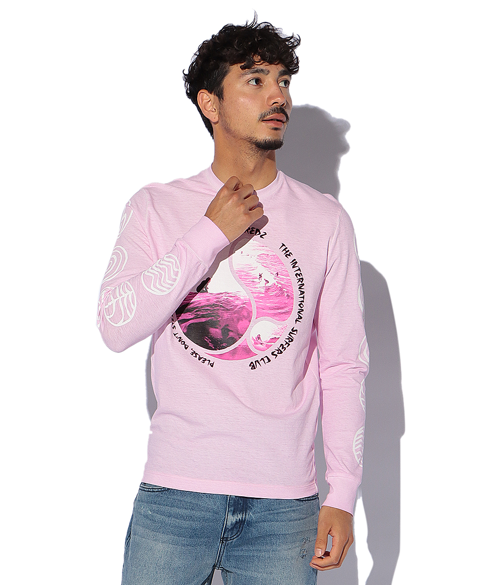 サーフロゴロングスリーブカットソー