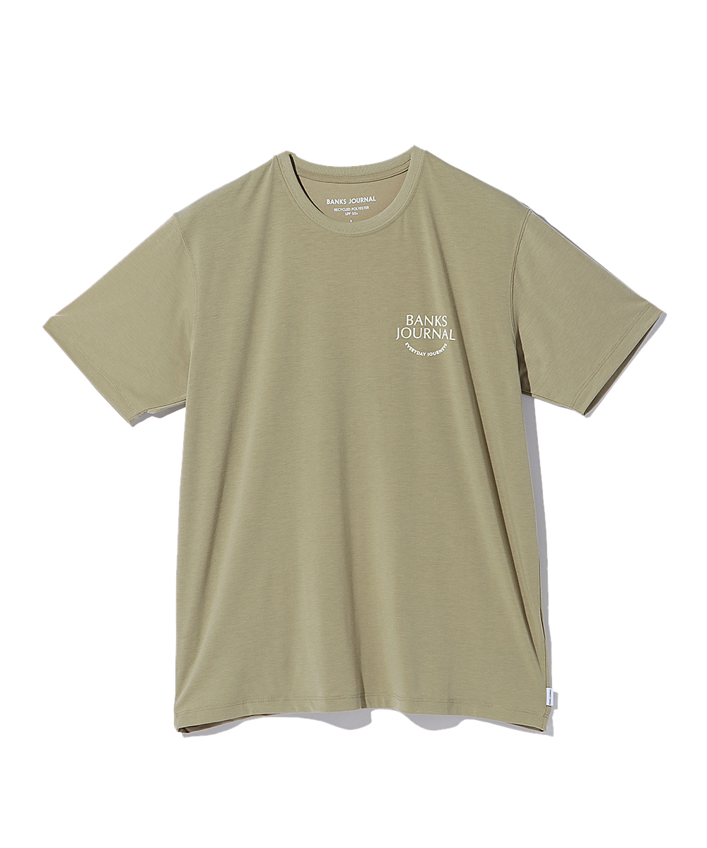 UPF 50+ バックプリント ラッシュガードTシャツ