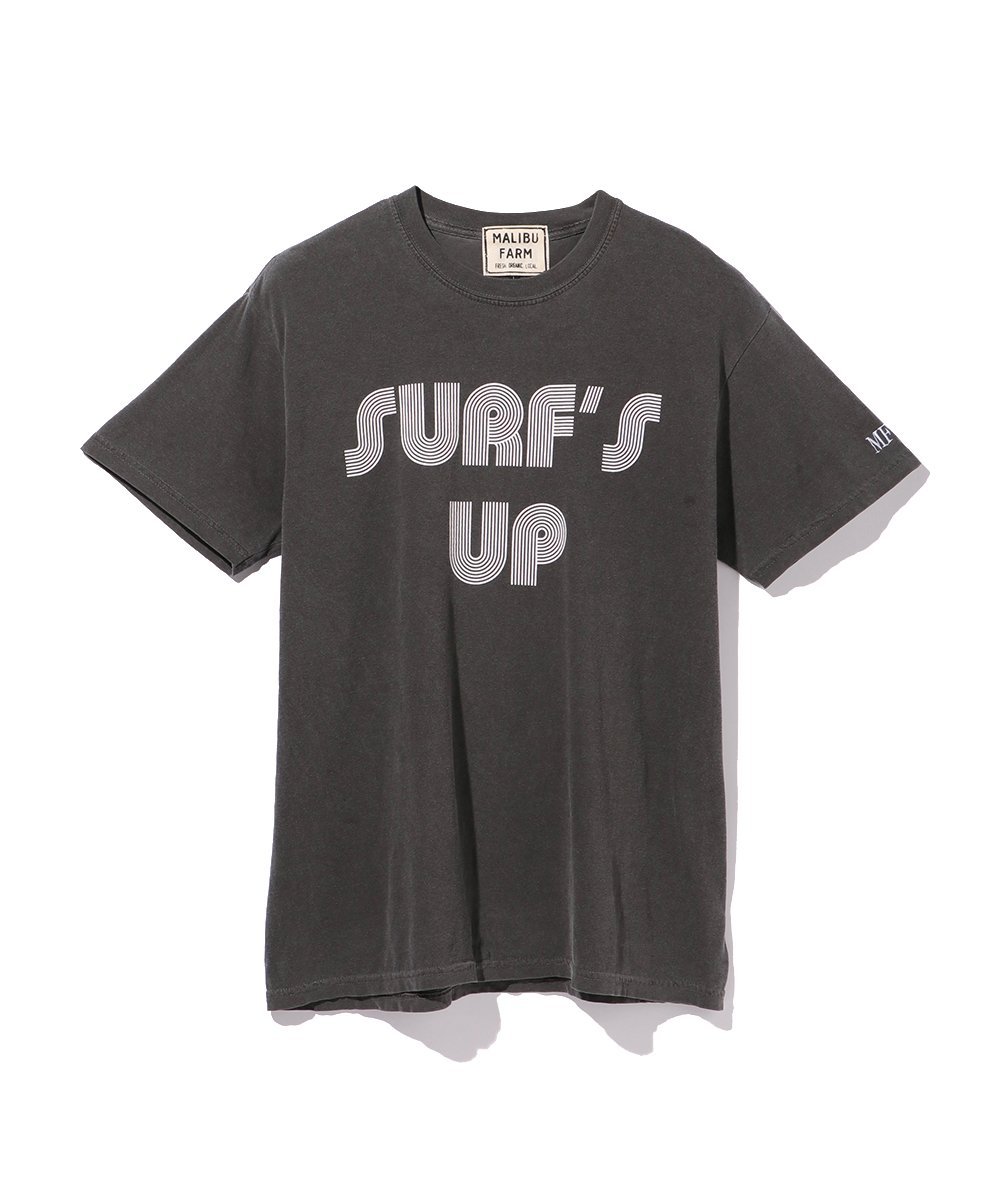 SURF’S UP/サーフズアップ ピグメントダイプリントTシャツ
