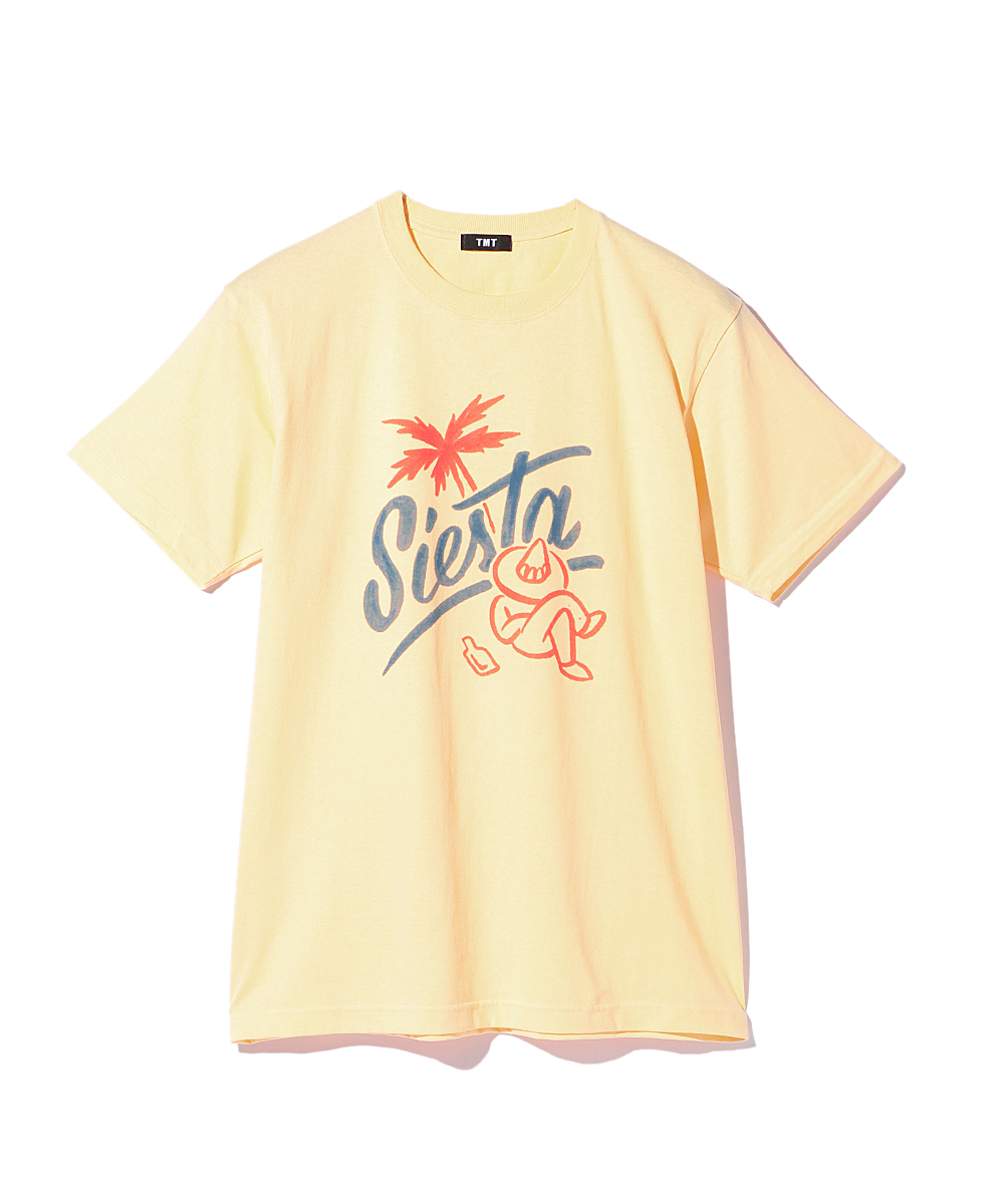 Siesta/シエスタ USAコットン プリントTシャツ