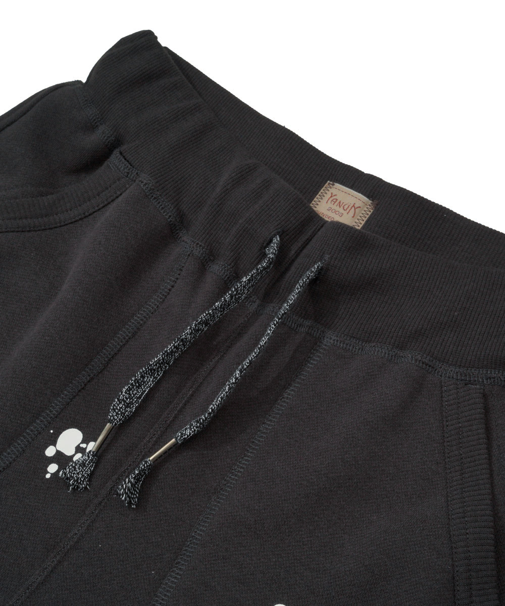 別注限定 ペンキ加工 裾ジップスウェットパンツ