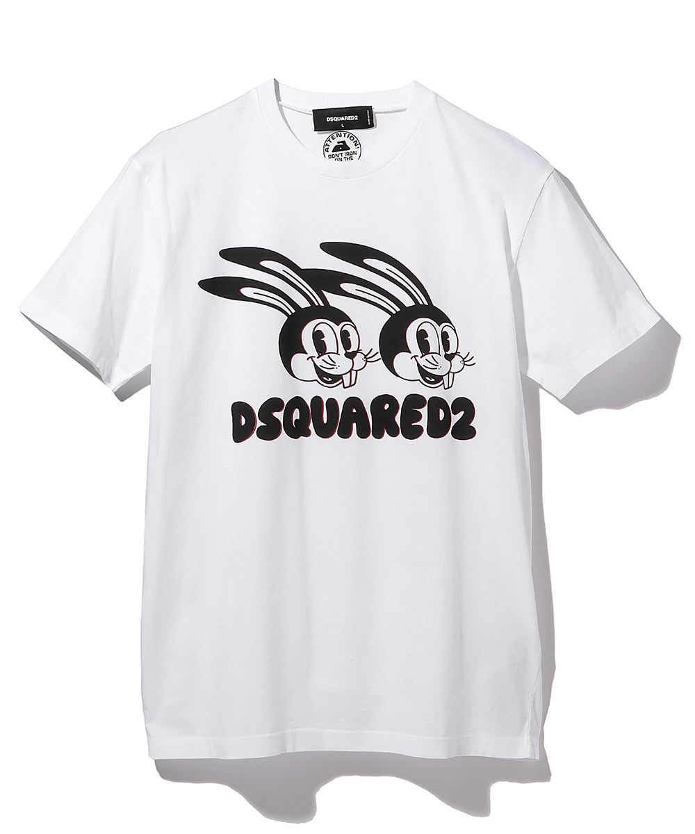 “LUNAR NEW YEAR”ロゴクルーネックTシャツ
