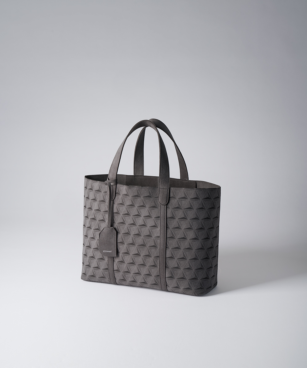 モノグラム柄 トートバッグ S ウルトラスエード Ultrasuede | エスティ
