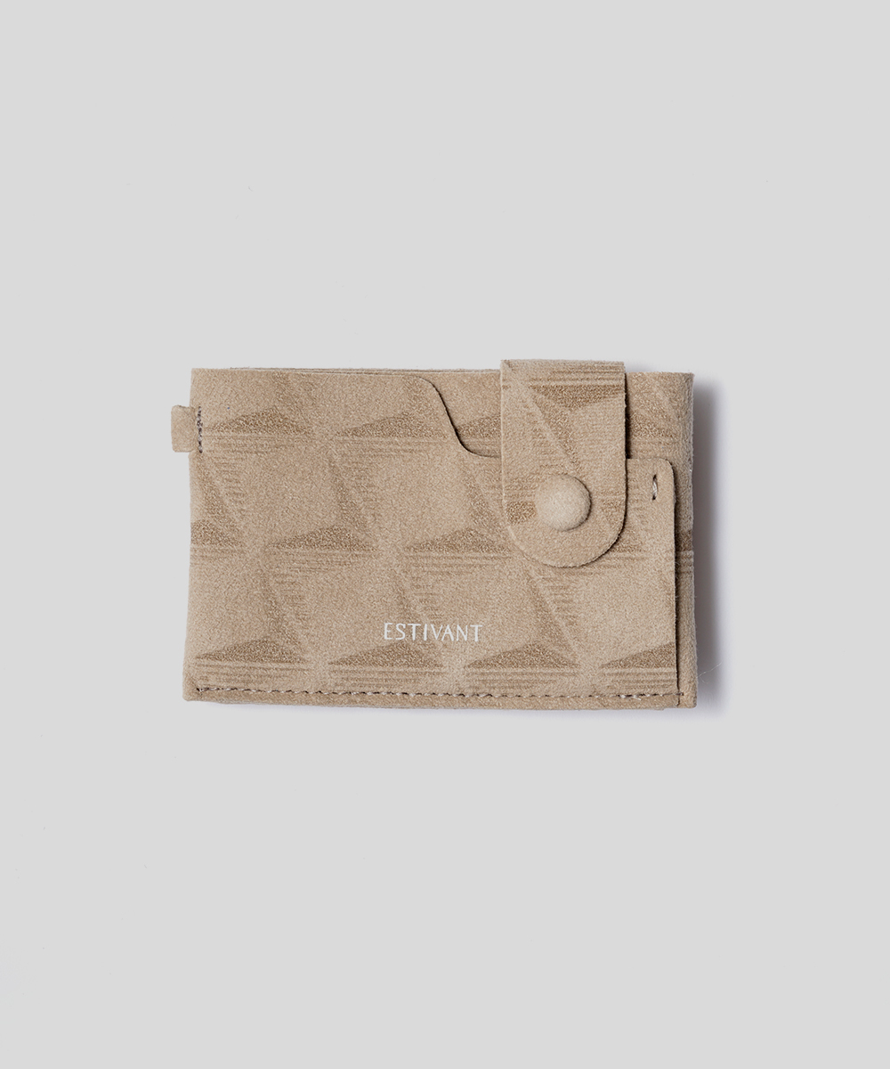 モノグラム柄 ミニウォレット ウルトラスエード Ultrasuede | エスティ