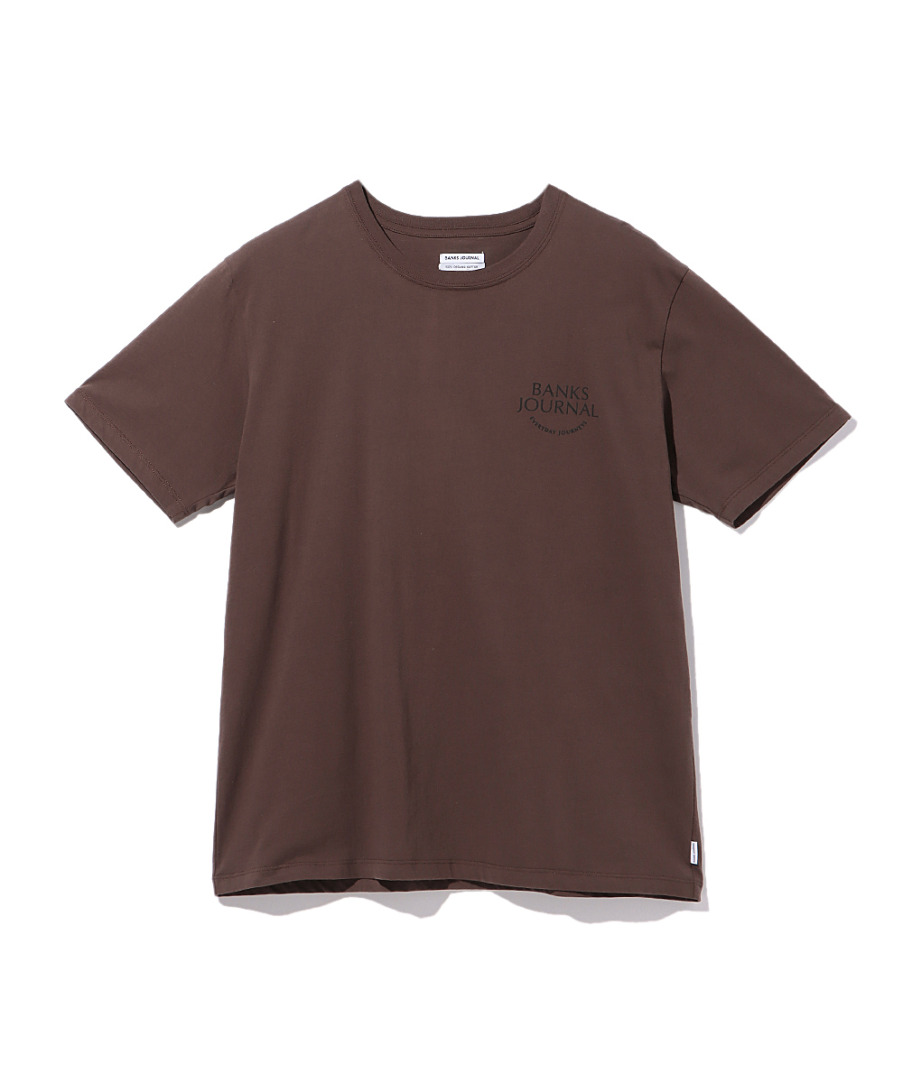 別注限定 バックプリントコットンクルーネックTシャツ | バンクス