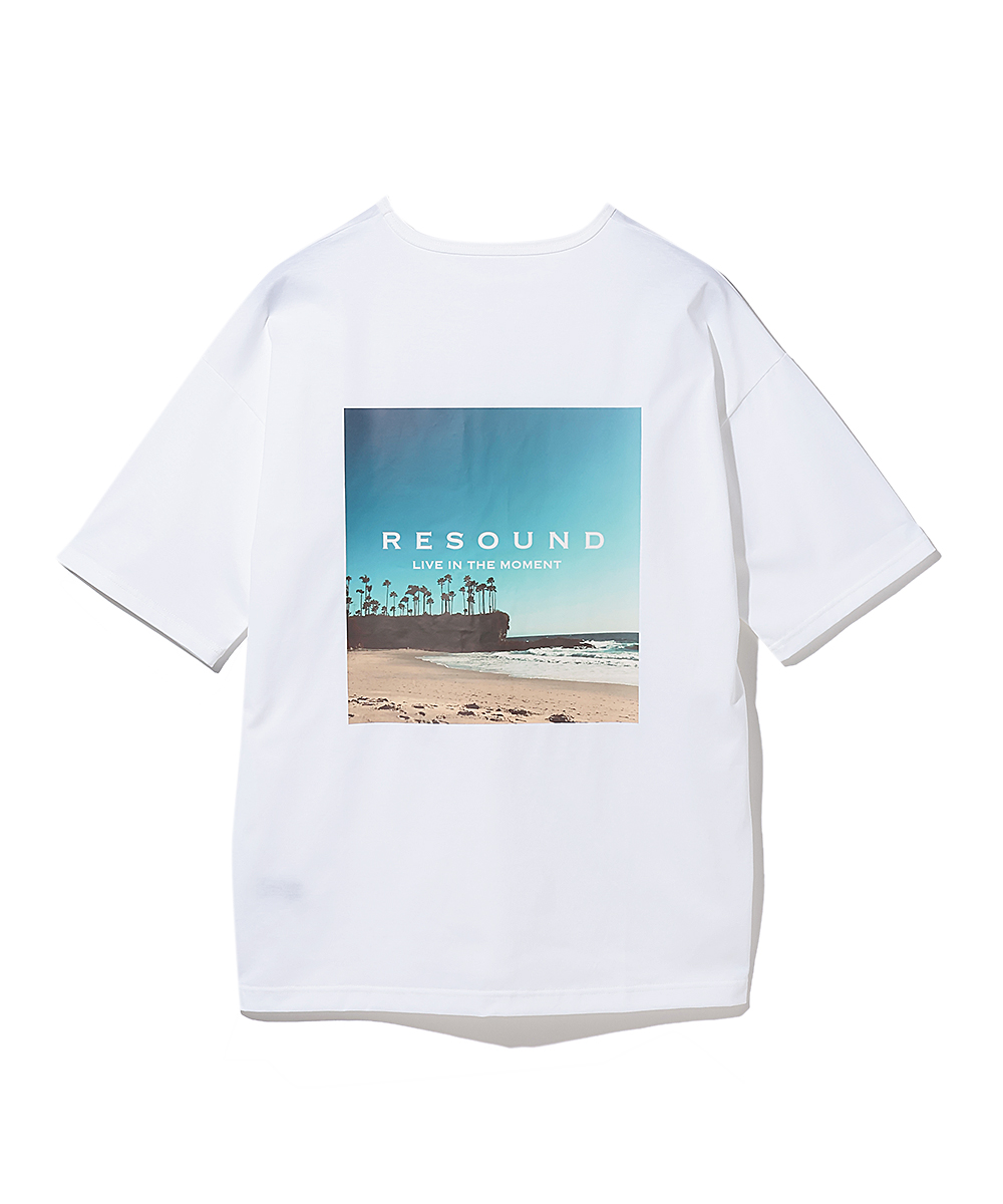 国内外の人気集結！ RHC JANESMITH ビーチプリント オーバーサイズTシャツ トップス