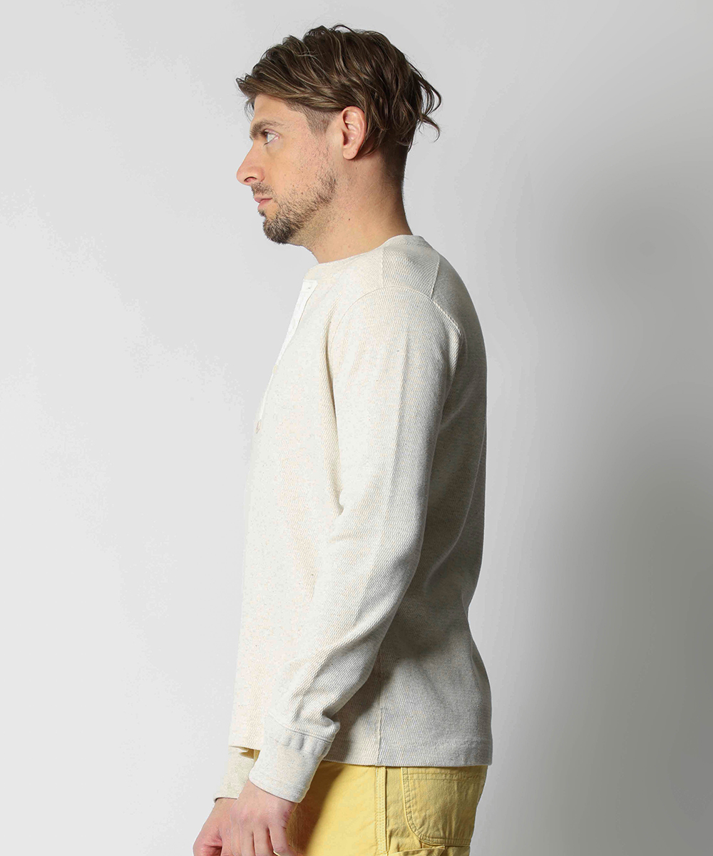 限定 ヘンリーネックロンT