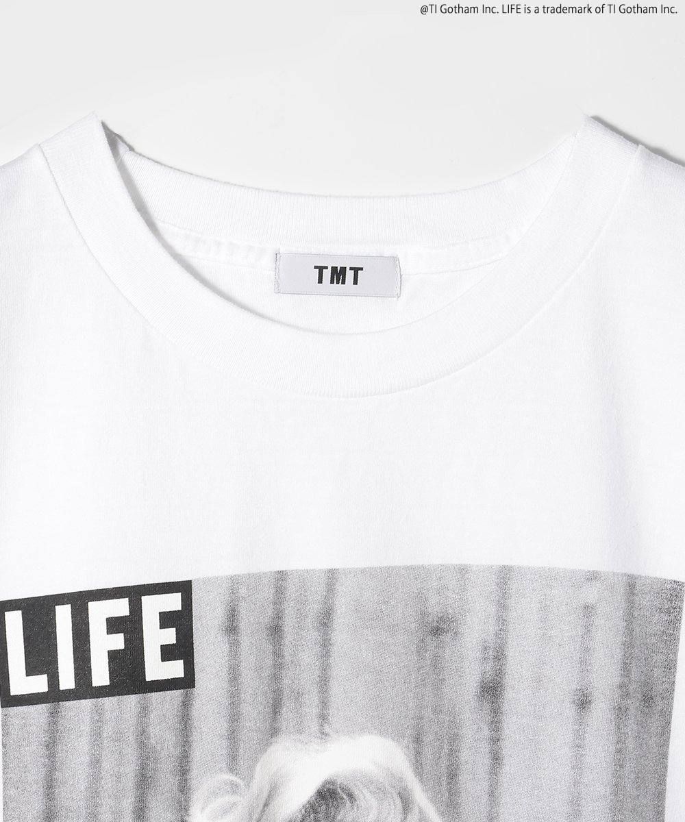 LIFE© Marilyn MonroeコラボレーションフォトプリントTシャツ