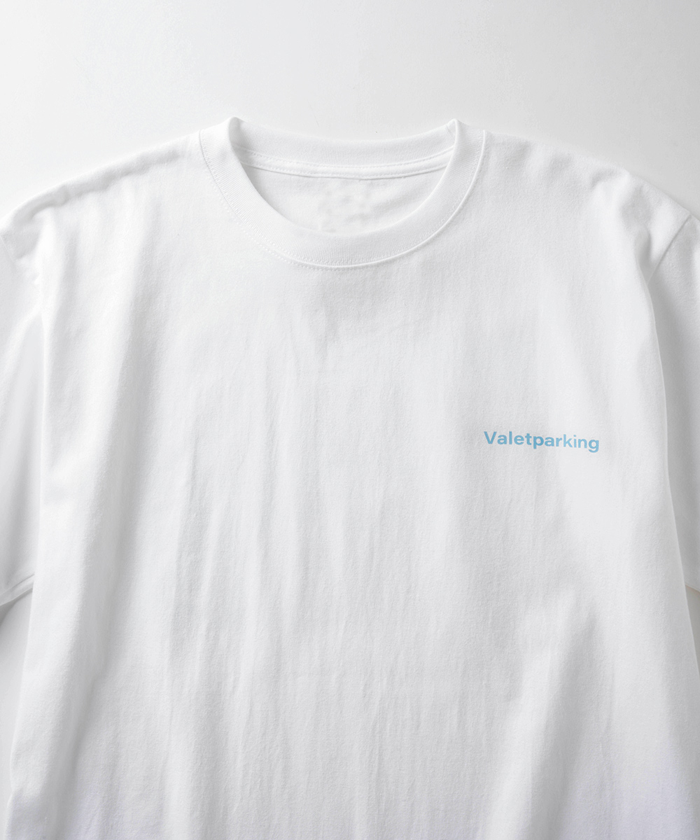 限定 Valetparking バックプリントTシャツ