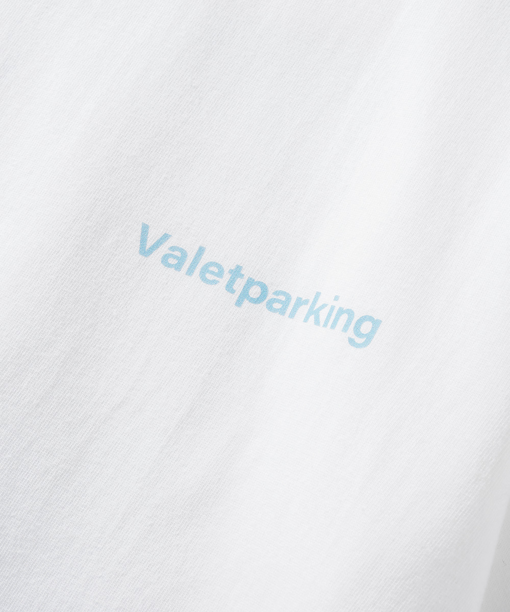 限定 Valetparking バックプリントTシャツ