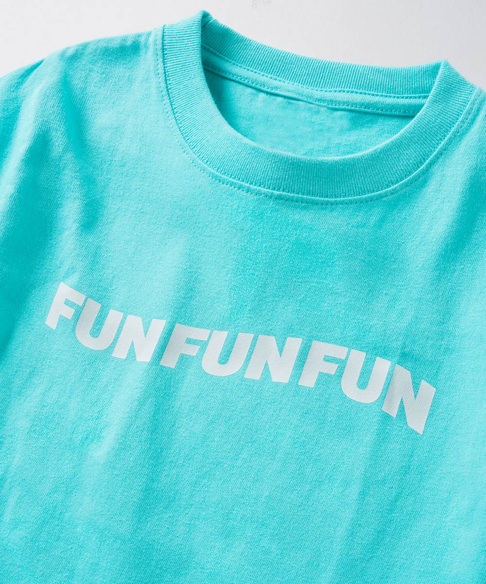 限定 FUN FUN FUN バックプリントTシャツ KIDS