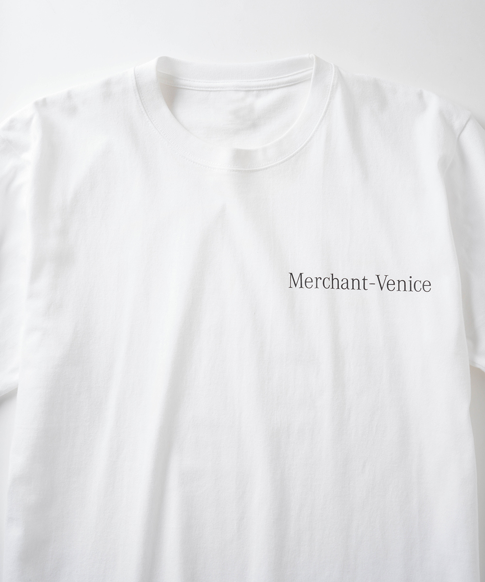 限定 Merchant-Venice プリントTシャツ