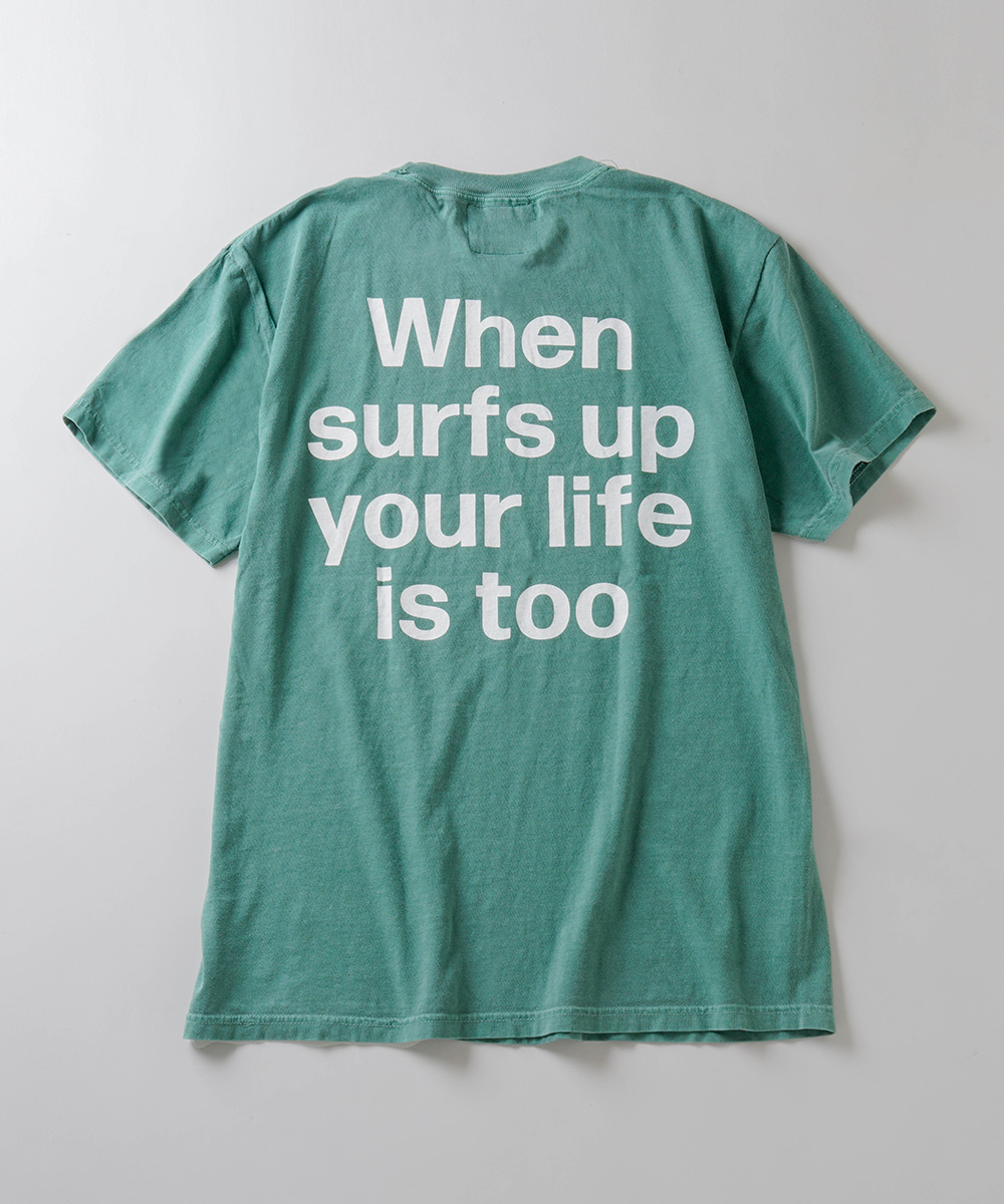 別注限定 SUN SURF ピグメントダイプリントTシャツ