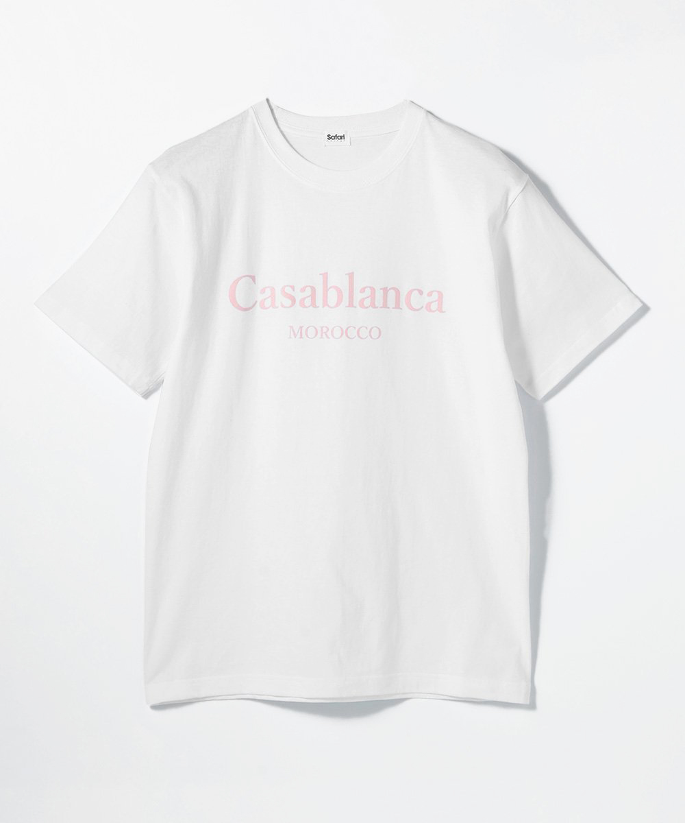 限定 “カサブランカ”クルーネックTシャツ