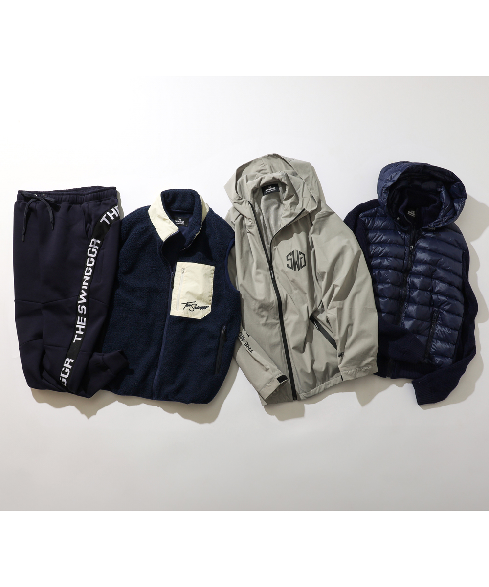 別注限定 ボアフリースロゴ刺繍ベスト