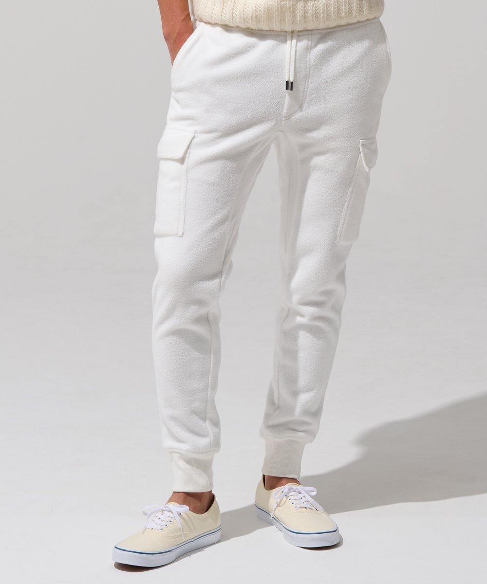 限定 フリースカーゴパンツ