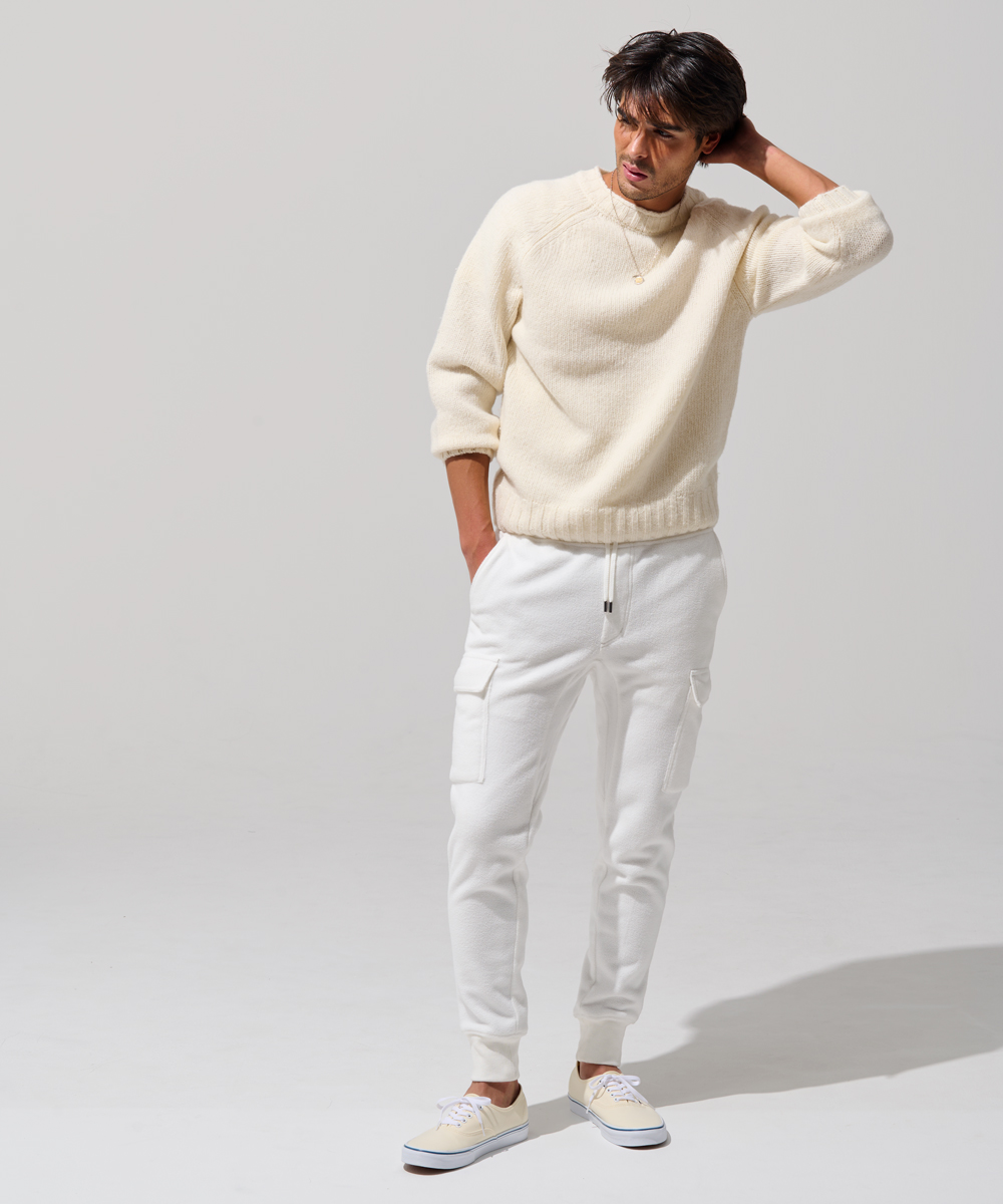 限定 フリースカーゴパンツ