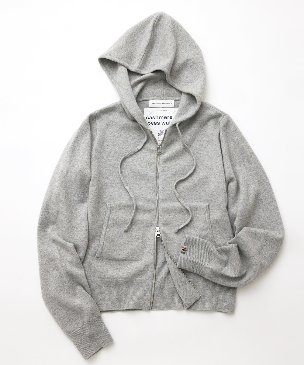 カシミヤ フルジップアップ ニットブルゾン 4 M ネイビー パーリーゲイツ