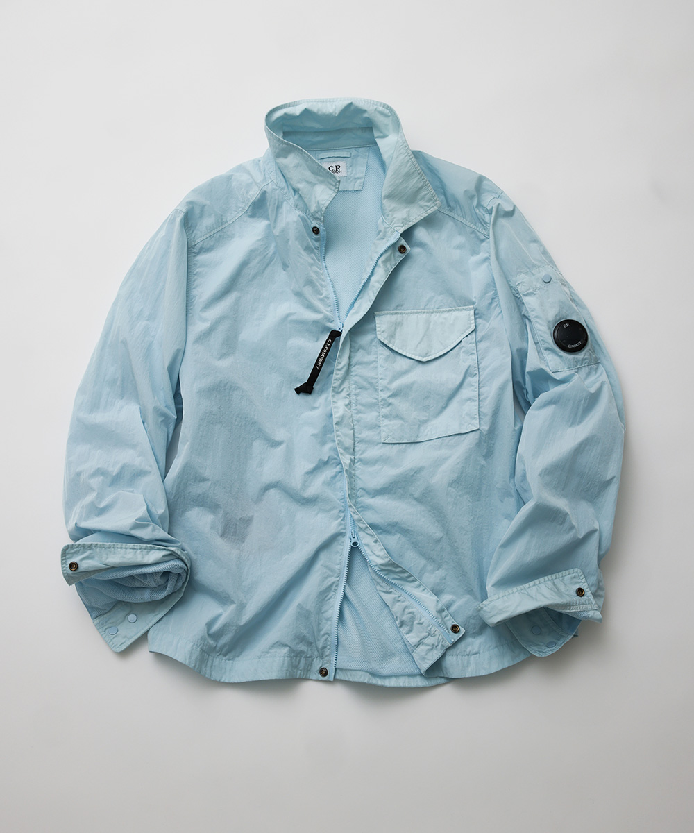 CHROME-R POCKET OVERSHIRT ナイロンオーバーシャツ | C.P.カンパニー | Safari Lounge