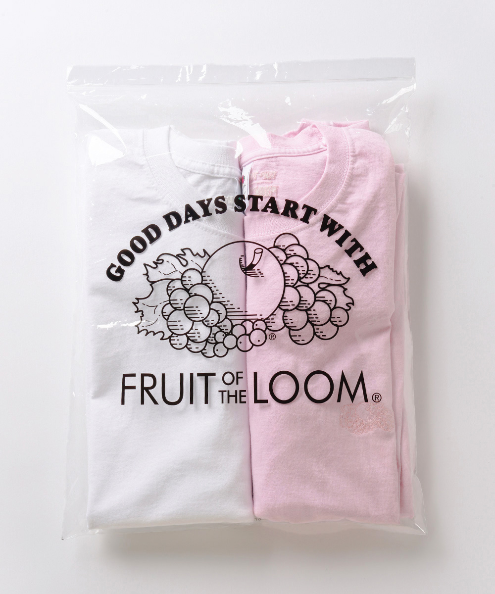 別注限定 Fruit of the Loom / フルーツオブザルーム コラボ 2枚