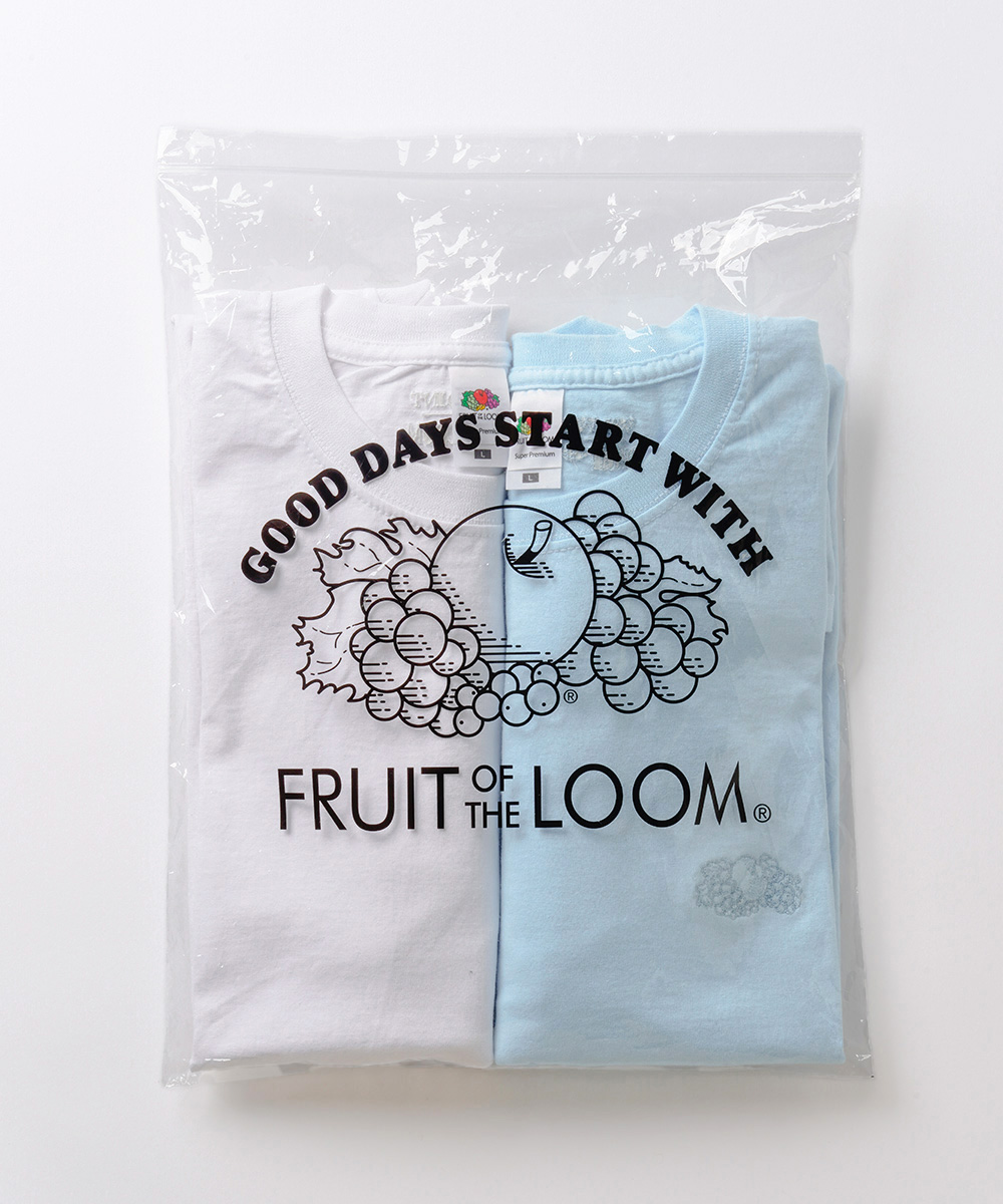 別注限定 Fruit of the Loom / フルーツオブザルーム コラボ 2枚