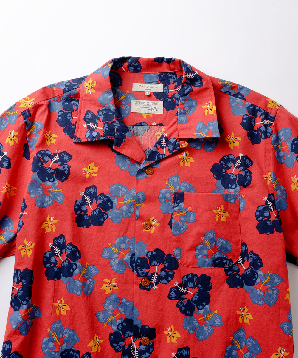 Arthur Flower Hawaii Shirt / アーサー アロハシャツ ヌーディージーンズ Safari Lounge