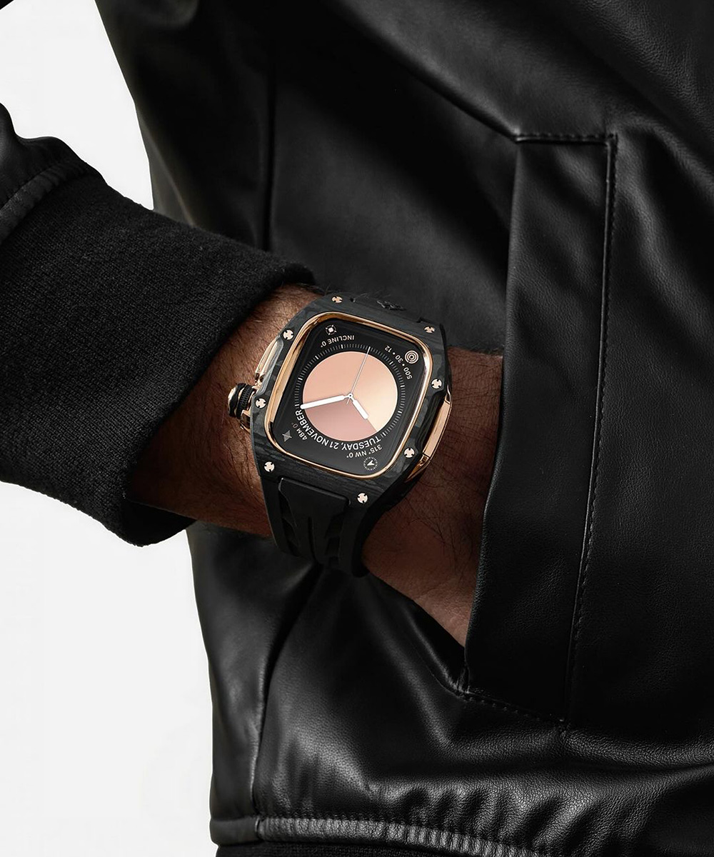 RSCIII ROSE GOLD CARBON 49mm アップルウォッチケース