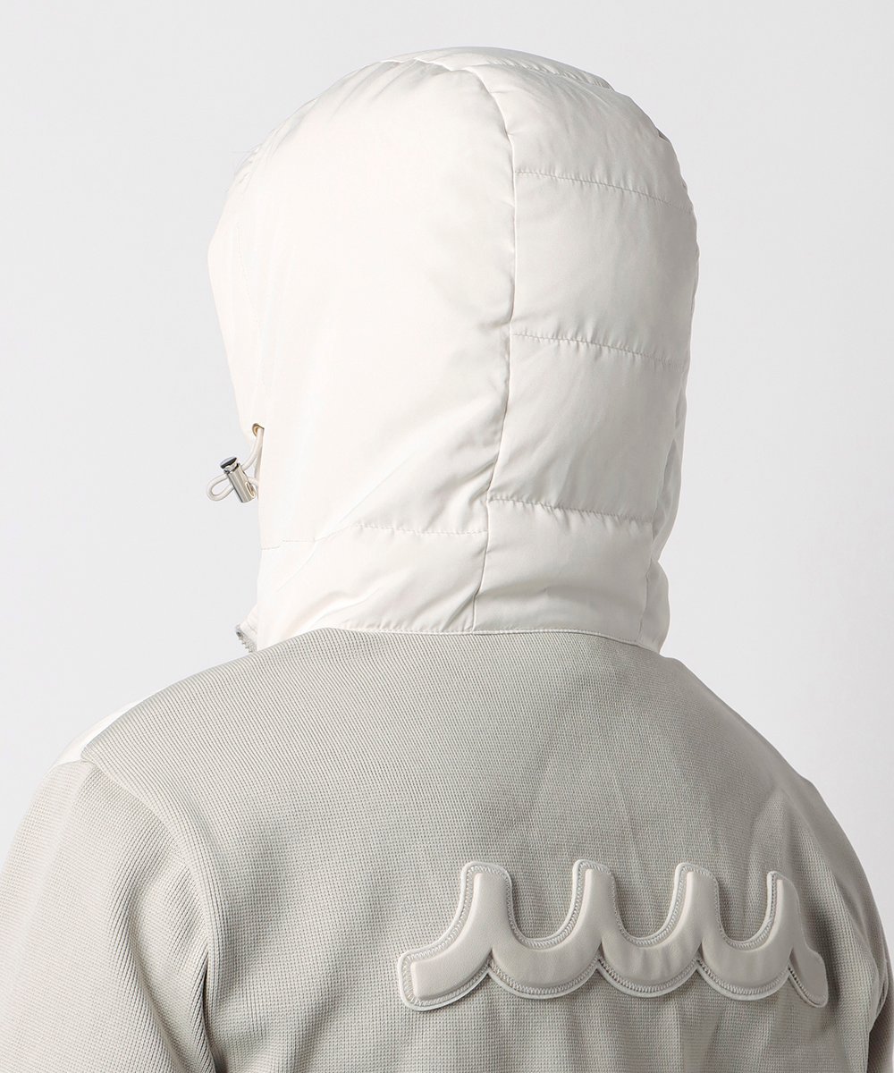 新品タグ付き【ムータ マリン】Safari掲載 ダウンベスト 白 6(L