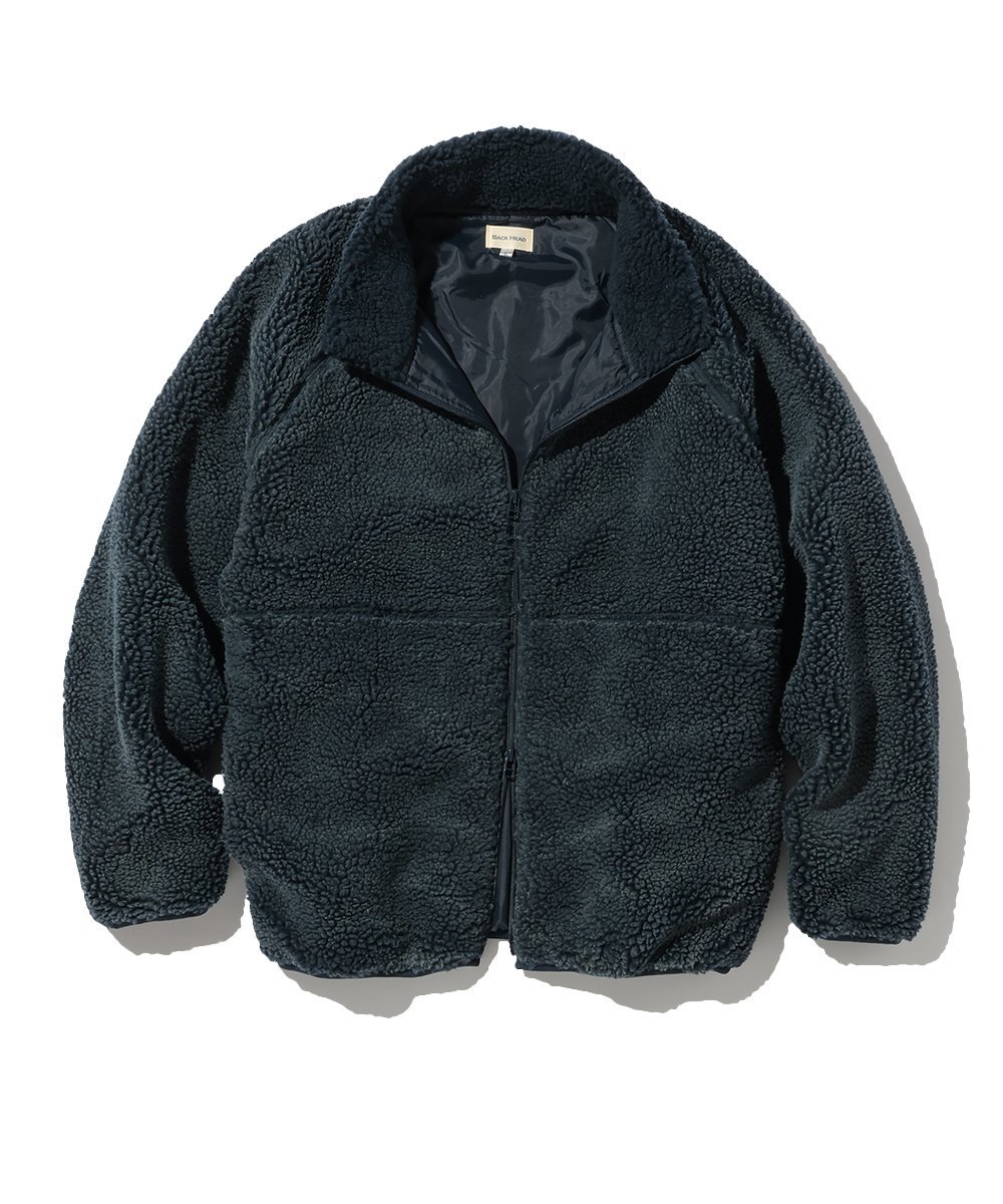 ヴィンテージ加工 ボアフリースジャケット