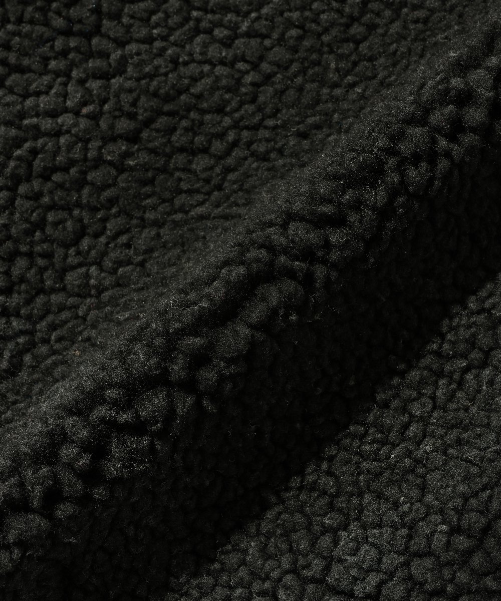 ヴィンテージ加工 ボアフリースジャケット