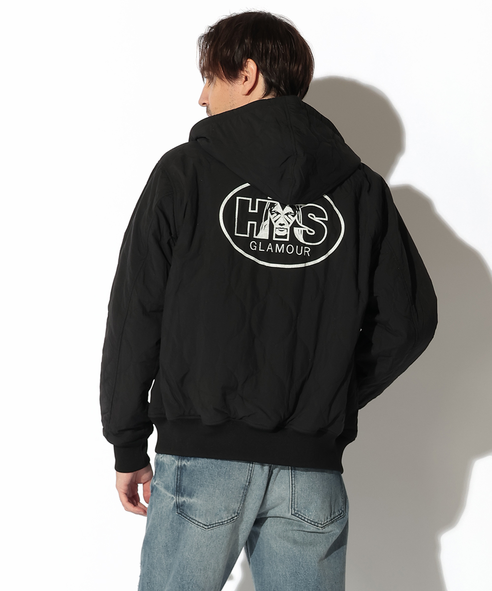 EVIL GLAMOUR リバーシブルレザーパーカ