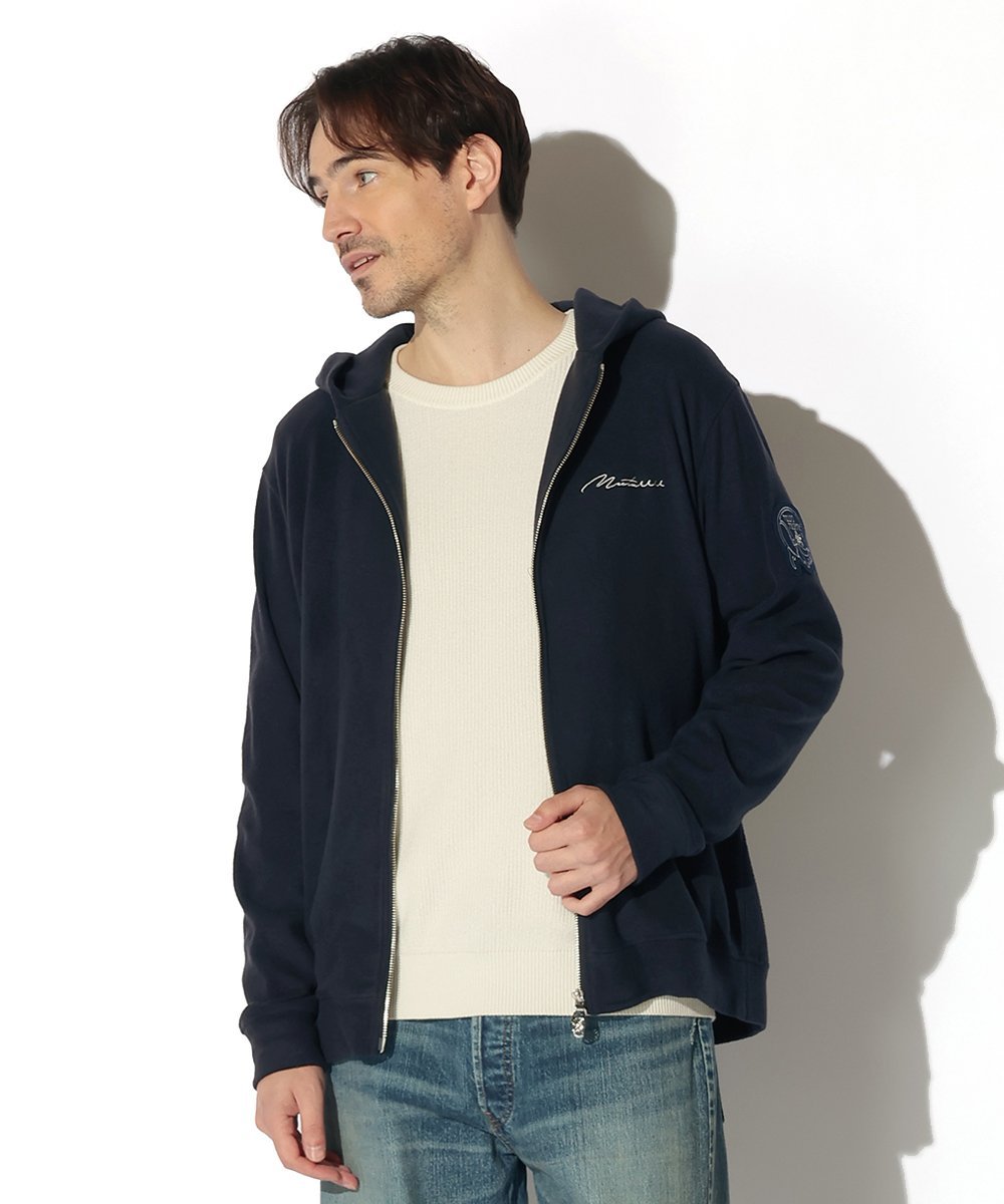 別注限定 ライトニットジップパーカ